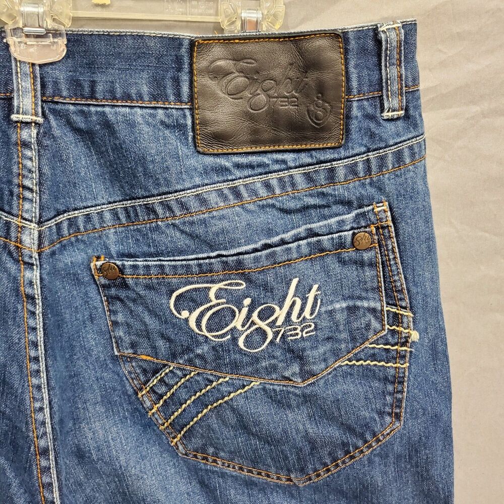 Vintage Y2K Eight 732 Jeans Men 44x34 Baggy Loose Fit Skate Hip Hop